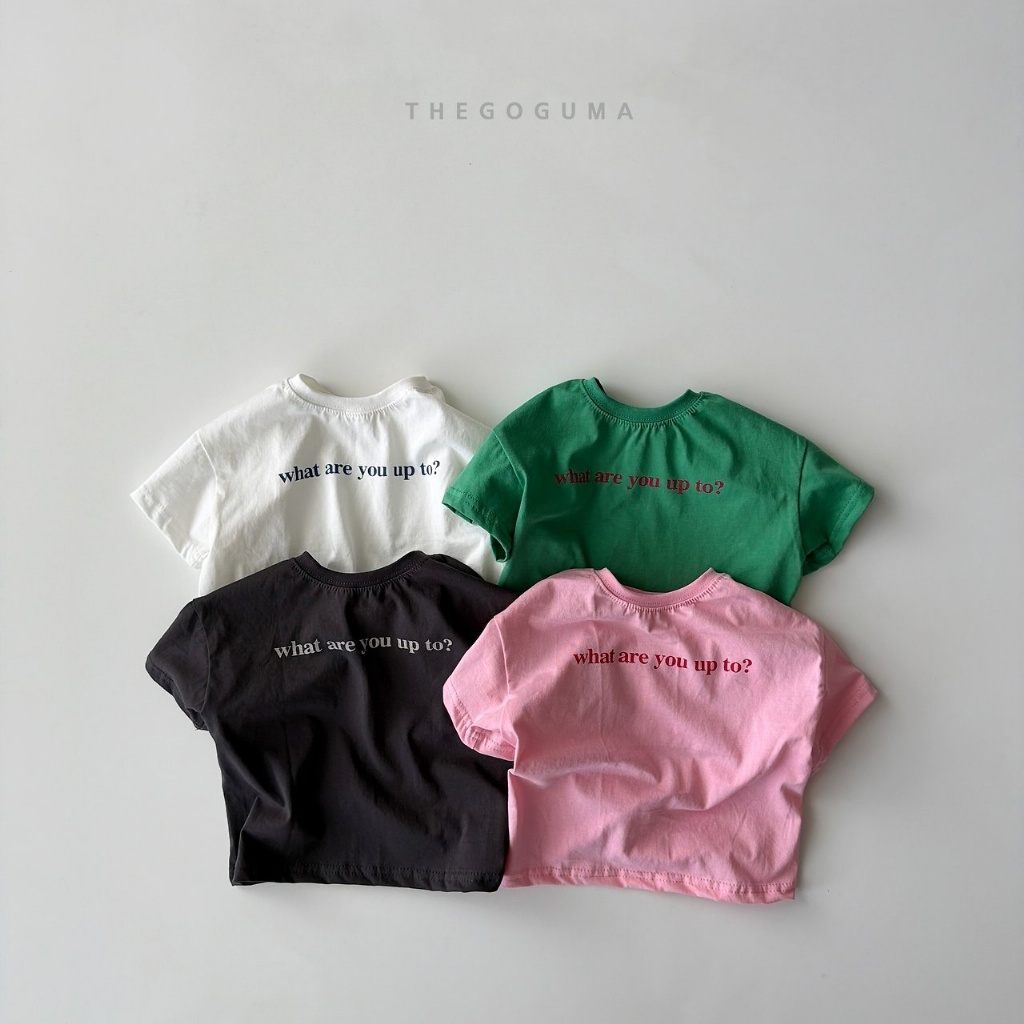 韓國🇰🇷THEGOGUMA 英字Ｔ恤(XS-XL/JS-JL)