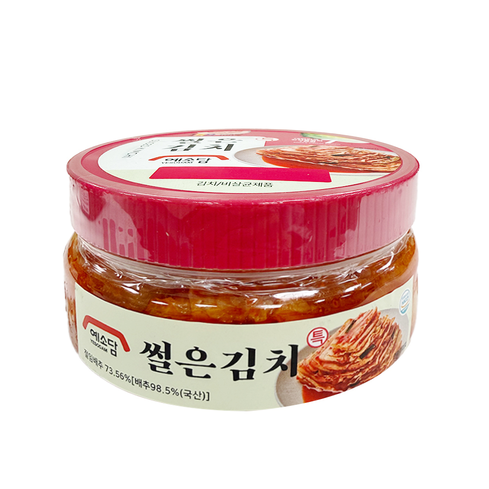 【BK SHOP】YESODAM韓國KIMCHI切片300g