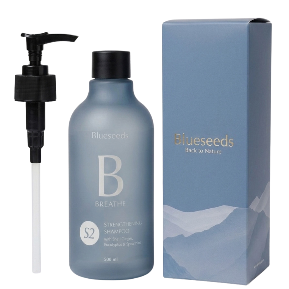 【新裝上市】S2 月桃尤加利葉薄荷強健洗髮露 500ml / 100ml｜中油性適用