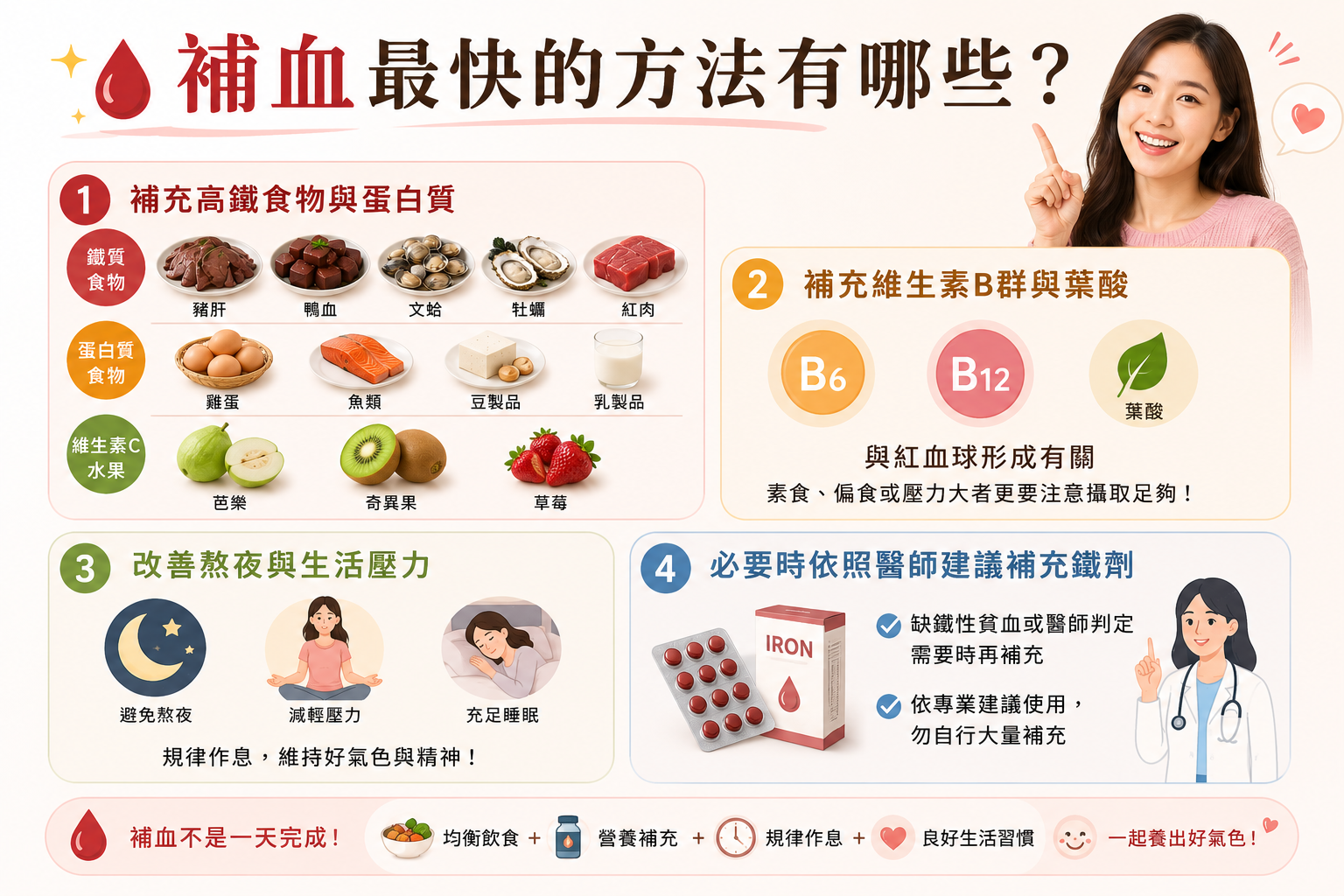 女生補血最快的方法推薦
