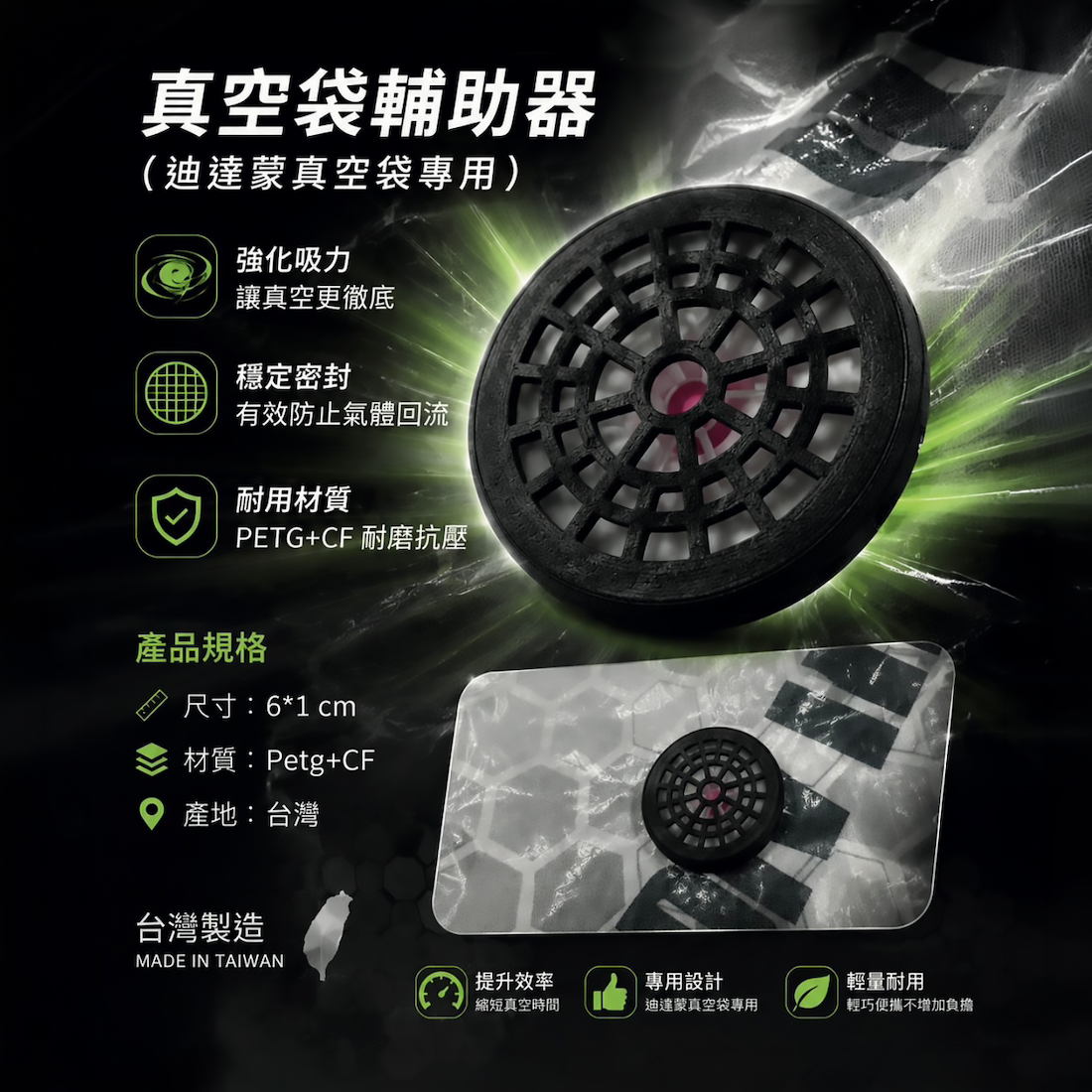【NEXTION】真空袋輔助器 (適用DIA DAMO)