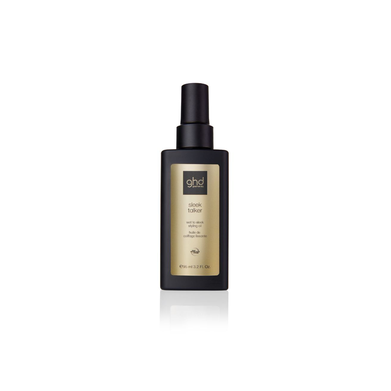 GHD Sleek talker wet to sleek styling oil 95ml