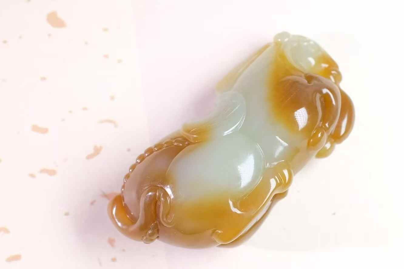 523712 和田玉糖白馬到成功
