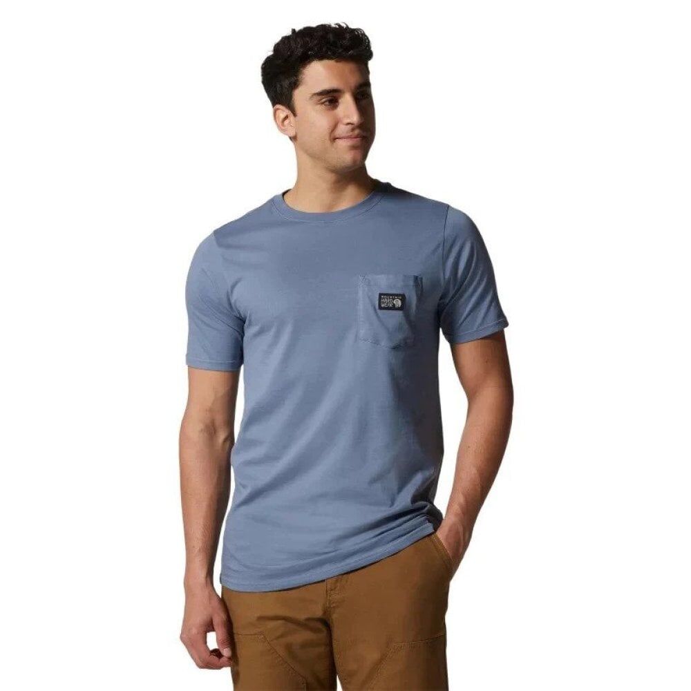 Mountain Hardwear / MHW Logo™ Label Short Sleeve Pocket T 男裝- 淺鋅 (MHW1925041)