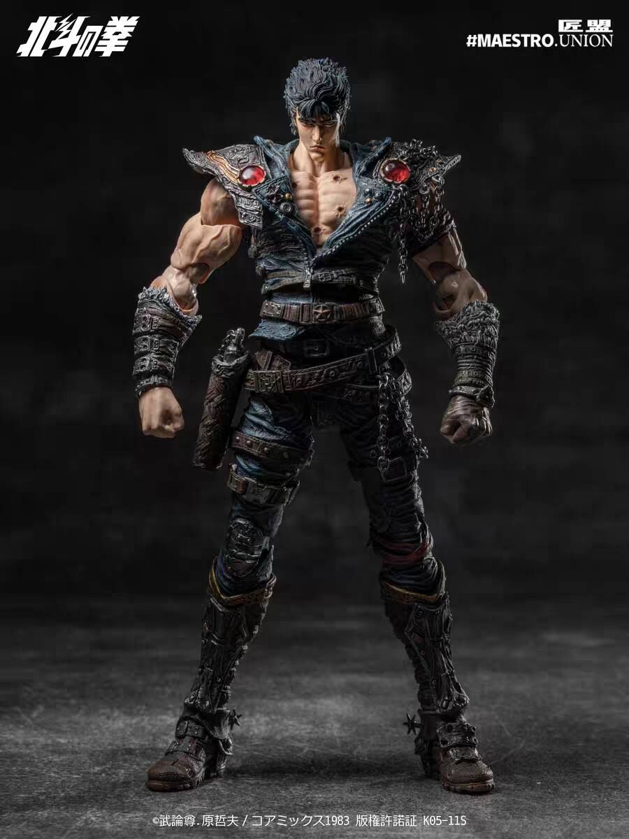 (預訂) 匠盟 MAESTRO UNION 1/12 北斗の拳 拳四郎 KENSHIRO 可動人偶
