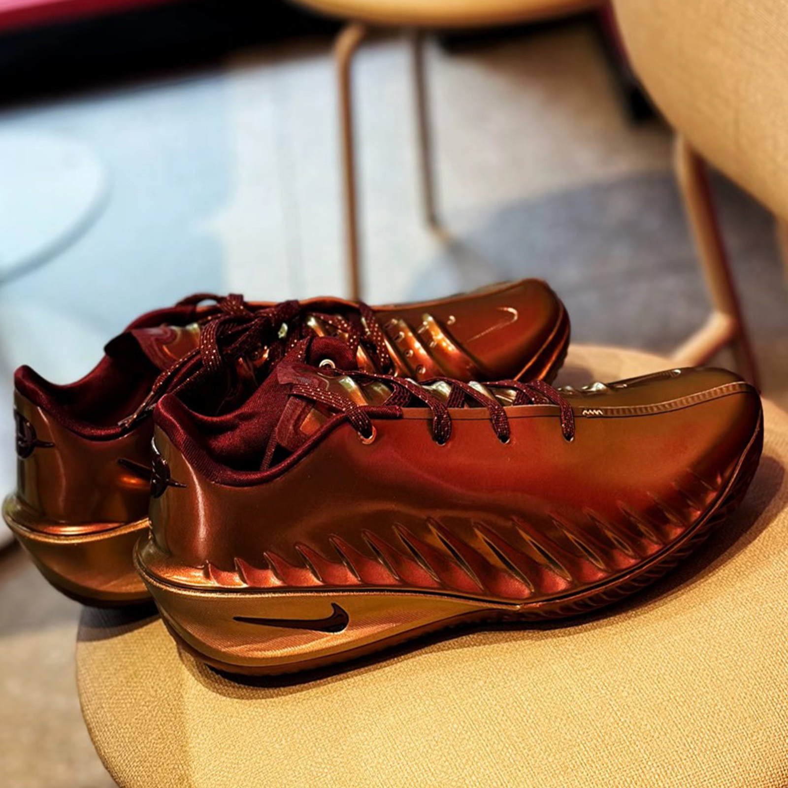 Nike G.T. Cut 4 "Dylan Harper" 古銅色 金屬 漸層 液態 迪倫哈珀 PE 馬刺 GTCUT 實戰籃球鞋 IR7205-600