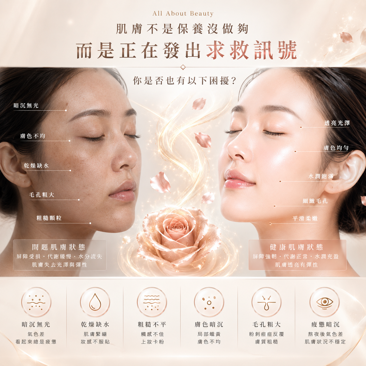 金玫瑰-好命肌亮膚課程