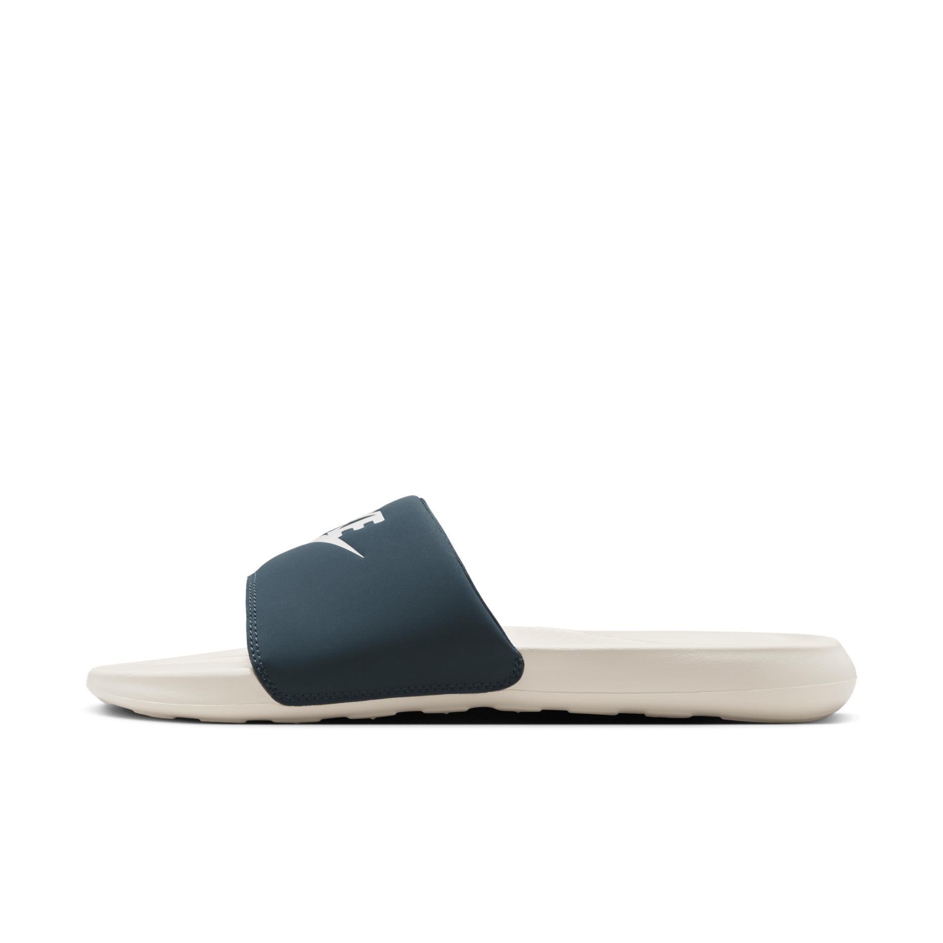 男鞋 NIKE VICTORI ONE SLIDE 米藍 柔軟 休閒 基本款 拖鞋【CN9675-403】