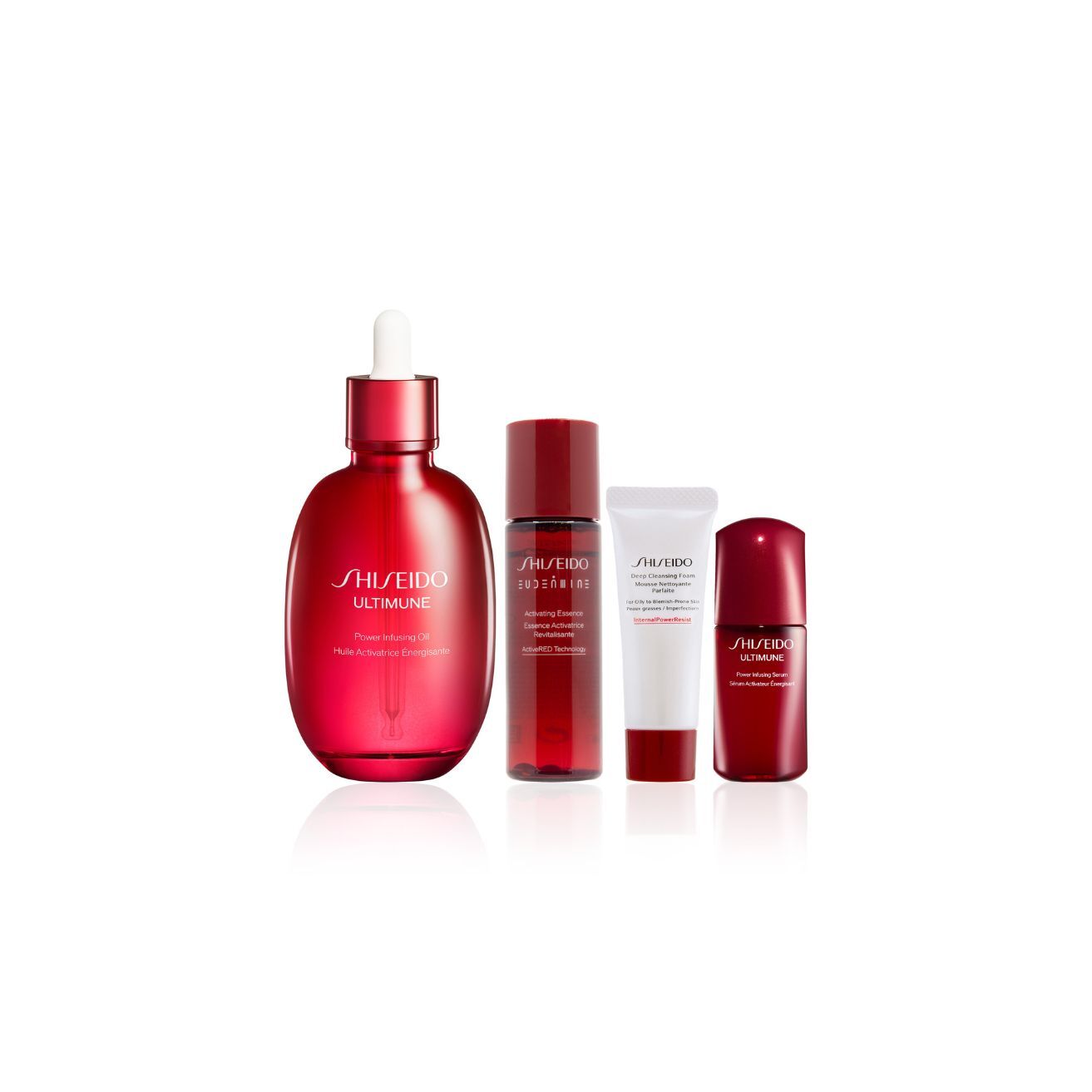 SHISEIDO 全新ULTIMUNE 花萃活膚精華油組合