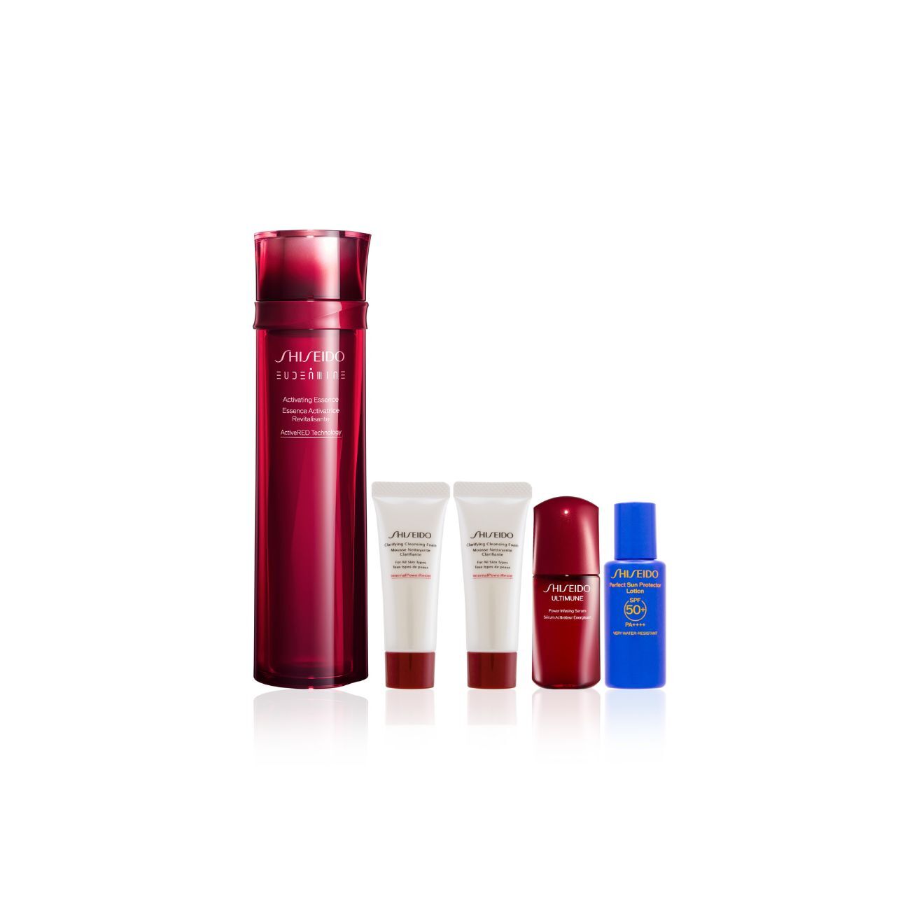SHISEIDO EUDERMINE 曙光精華水組合