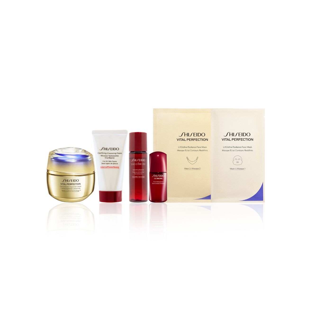 SHISEIDO VITAL PERFECTION抗引力V面霜組合
