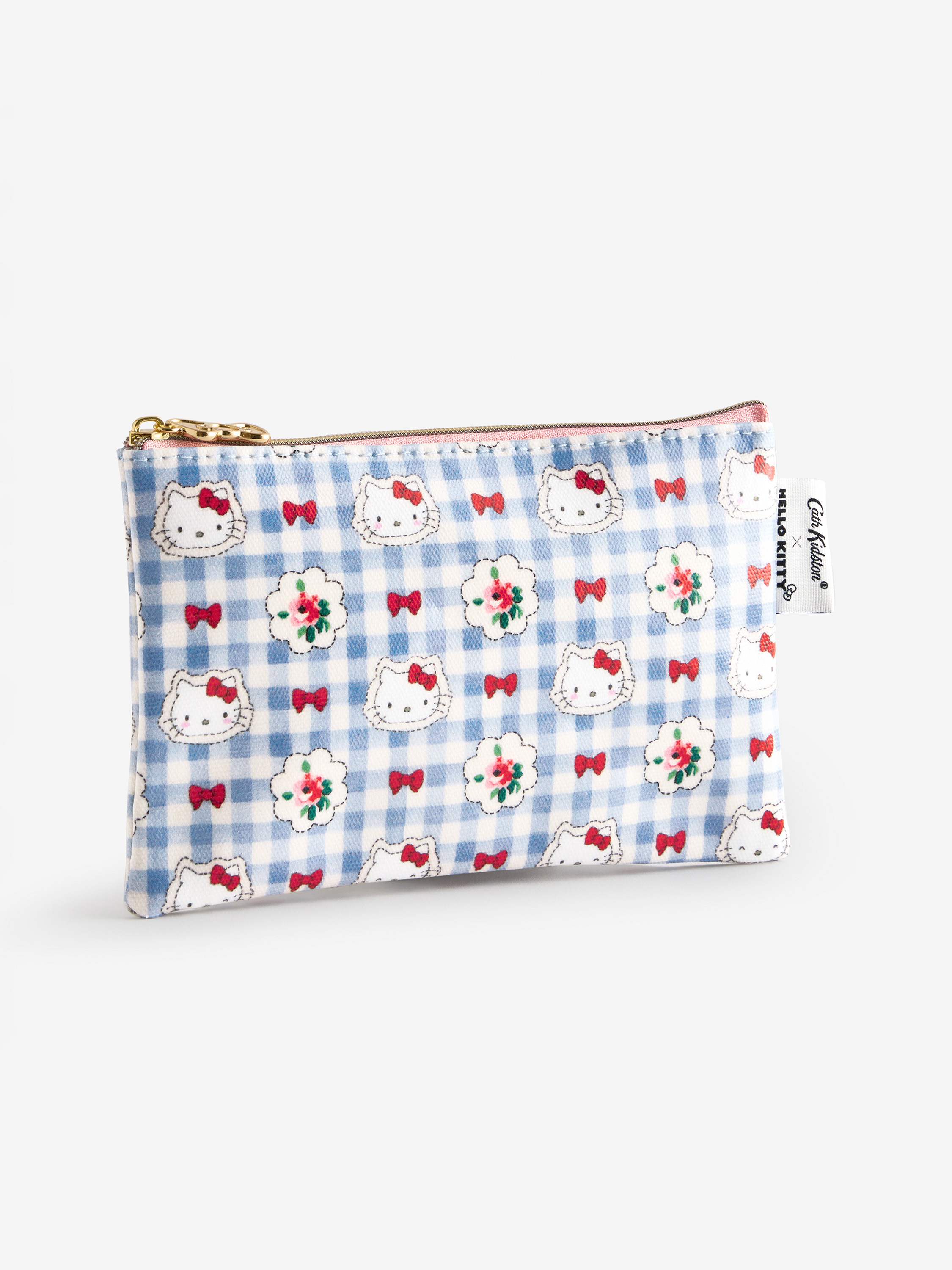 Cath Kidston × Hello Kitty 拉鍊零錢包  (Hello Kitty Gingham Provence)
