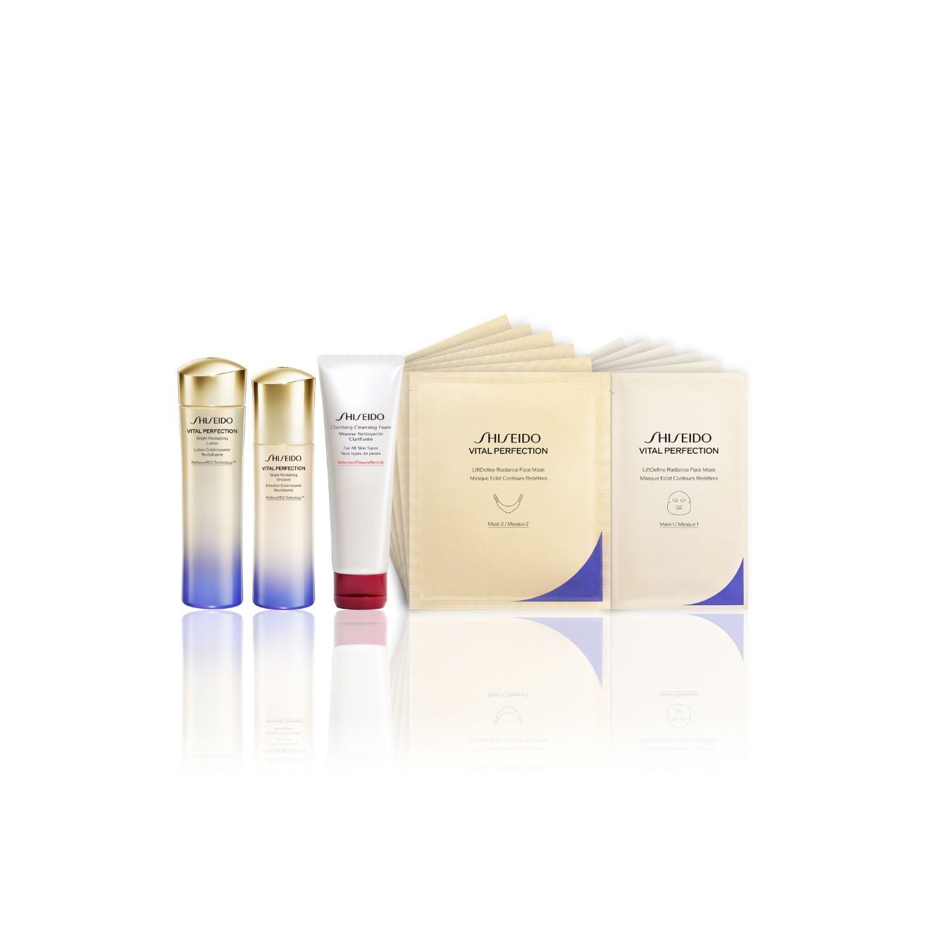 SHISEIDO VITAL PERFECTION Magic 亮光水及乳液組合
