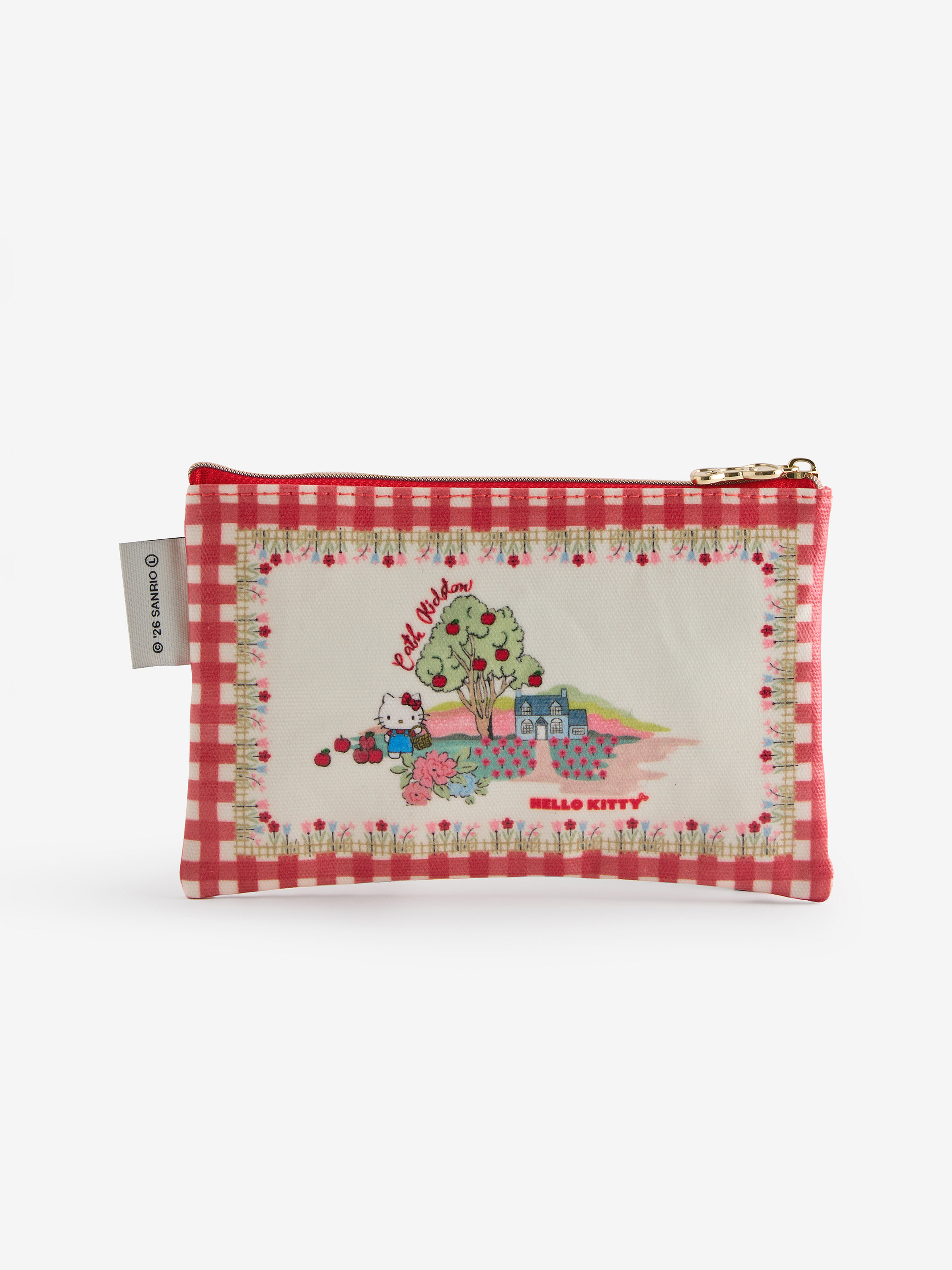 Cath Kidston × Hello Kitty 拉鍊零錢包  (Hello Kitty Scene)