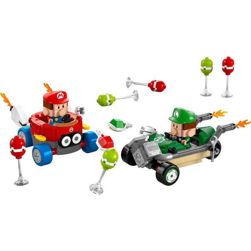 【玩具研究中心】LEGO 樂高 任天堂 超級瑪利歐 瑪利歐寶寶vs路易吉寶寶 72034