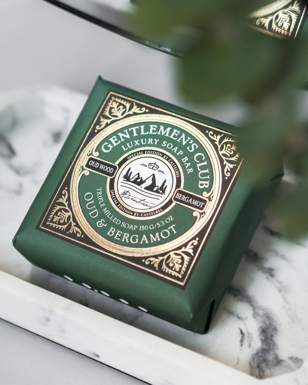 Castelbel Gentlemen's Club - Oud & Bergamot Soap (150g)