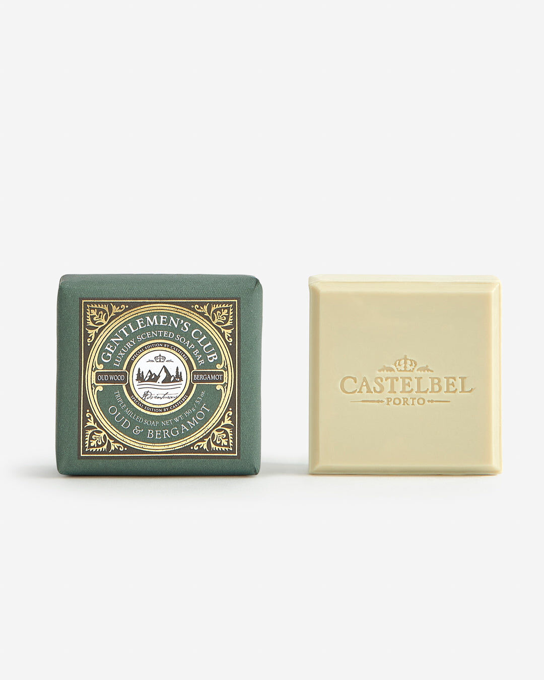 Castelbel Gentlemen's Club - Oud & Bergamot Soap (150g)