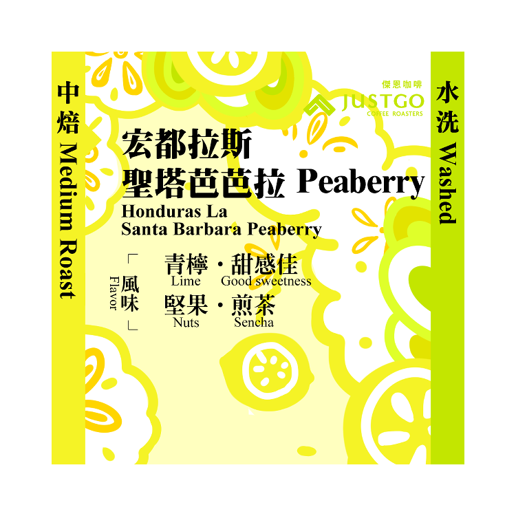 [掛耳包] 宏都拉斯 聖塔芭芭拉 Peaberry [水洗]