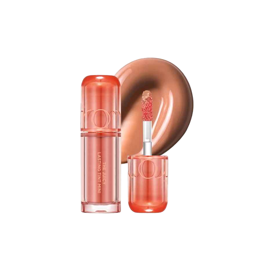 【Romand】 迷你果汁唇釉 1g #08 RIPE PERSIMMON  (效期：2028.06)  柿子