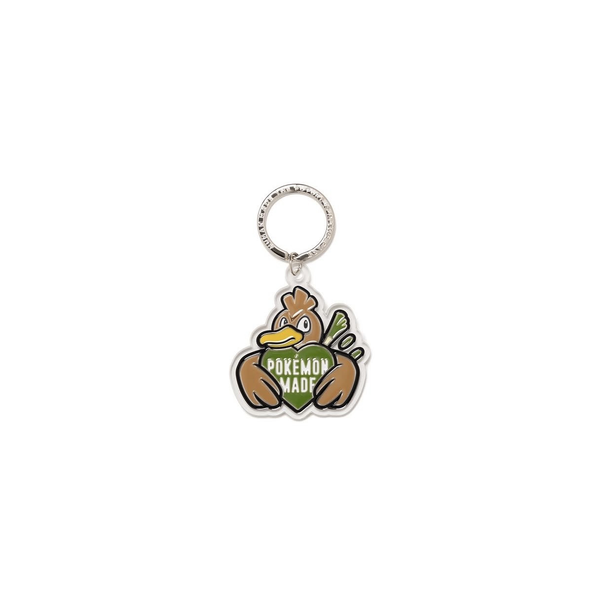 現貨┃HUMAN MADE POKEMON MADE KEY RING #2 大蔥鴨 鑰匙圈 愛心 掛飾 吊飾
