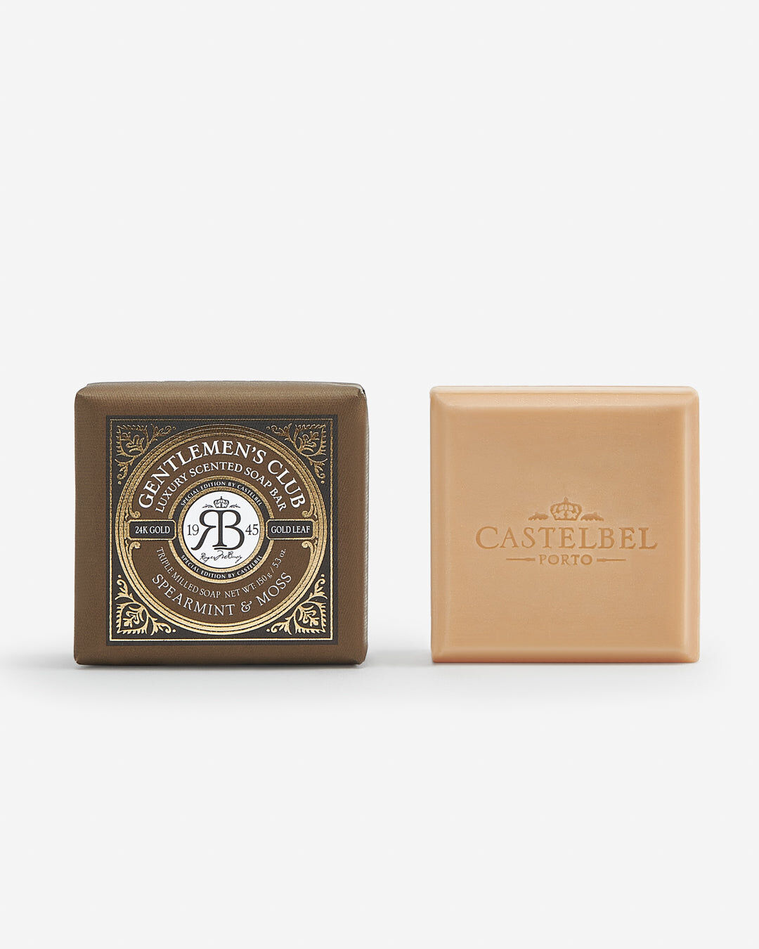 Castelbel Gentlemen's Club - Spearmint & Moss Soap (150g)