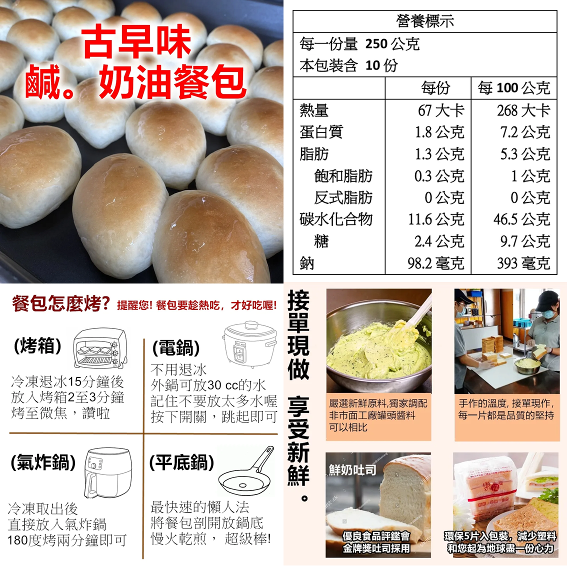 (團購)樂陶陶麵包(07/09到貨)