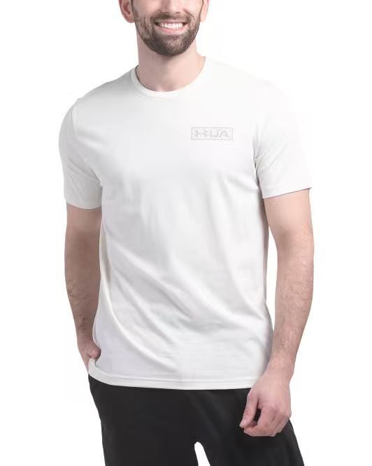 【預購】UNDER ARMOUR H060216 幾何圖騰短袖上衣（白色）