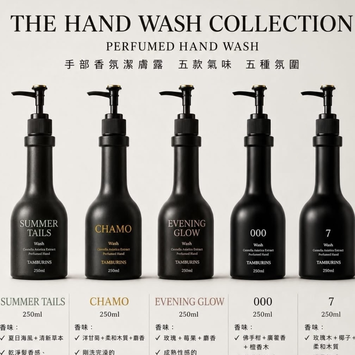 TAMBURINS香氛洗手液 250ml