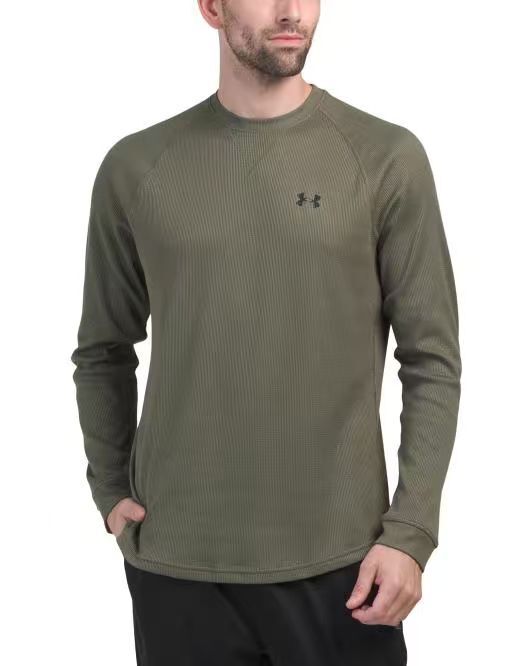 【預購】UNDER ARMOUR H060219 圓領長袖上衣（綠色）