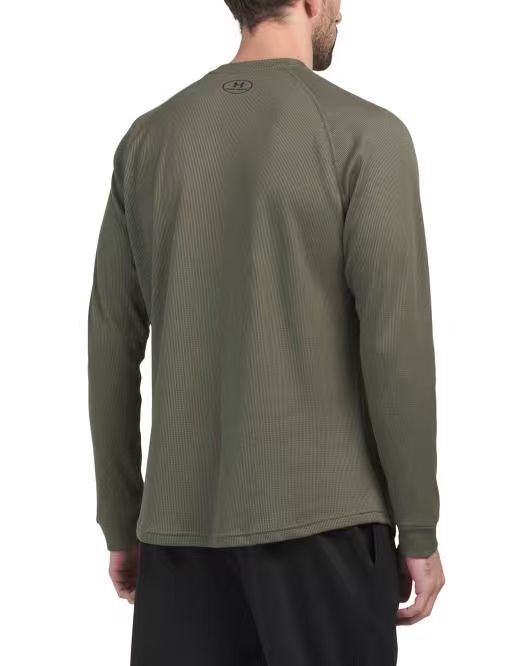 【預購】UNDER ARMOUR H060219 圓領長袖上衣（綠色）