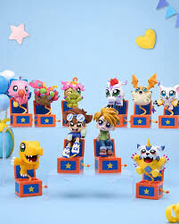 BANDAI 盒玩 BNFigure Q 數碼寶貝 X BKUB 聯名盲盒 全10種 隨機出貨