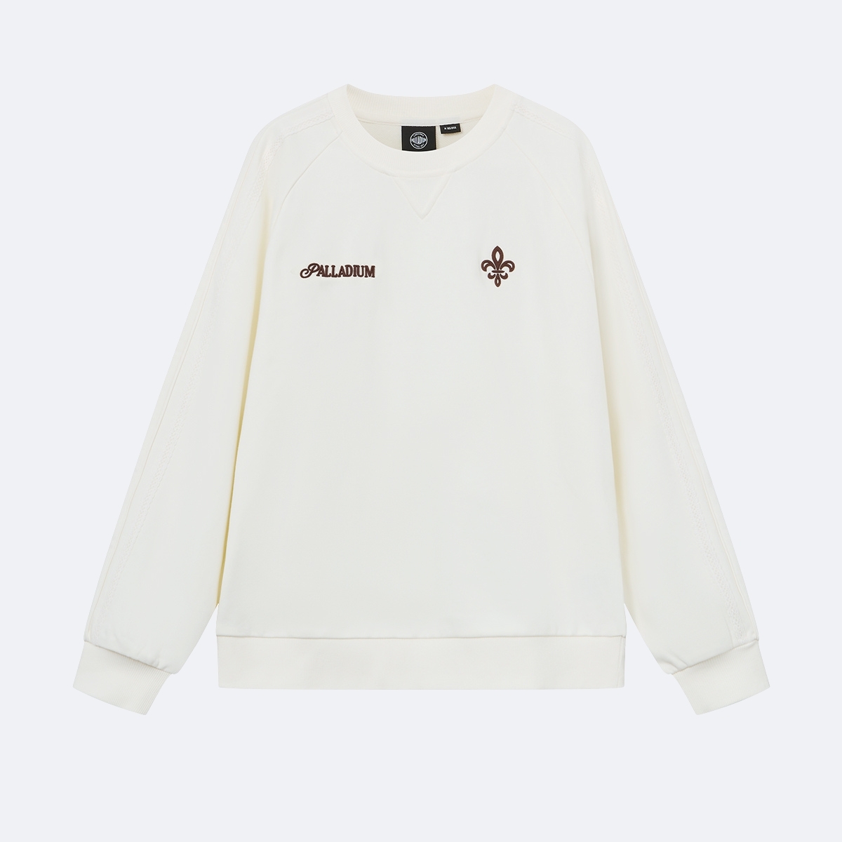 女裝 PALLADIUM 鳶尾花 LOGO 側面織帶全棉衛衣