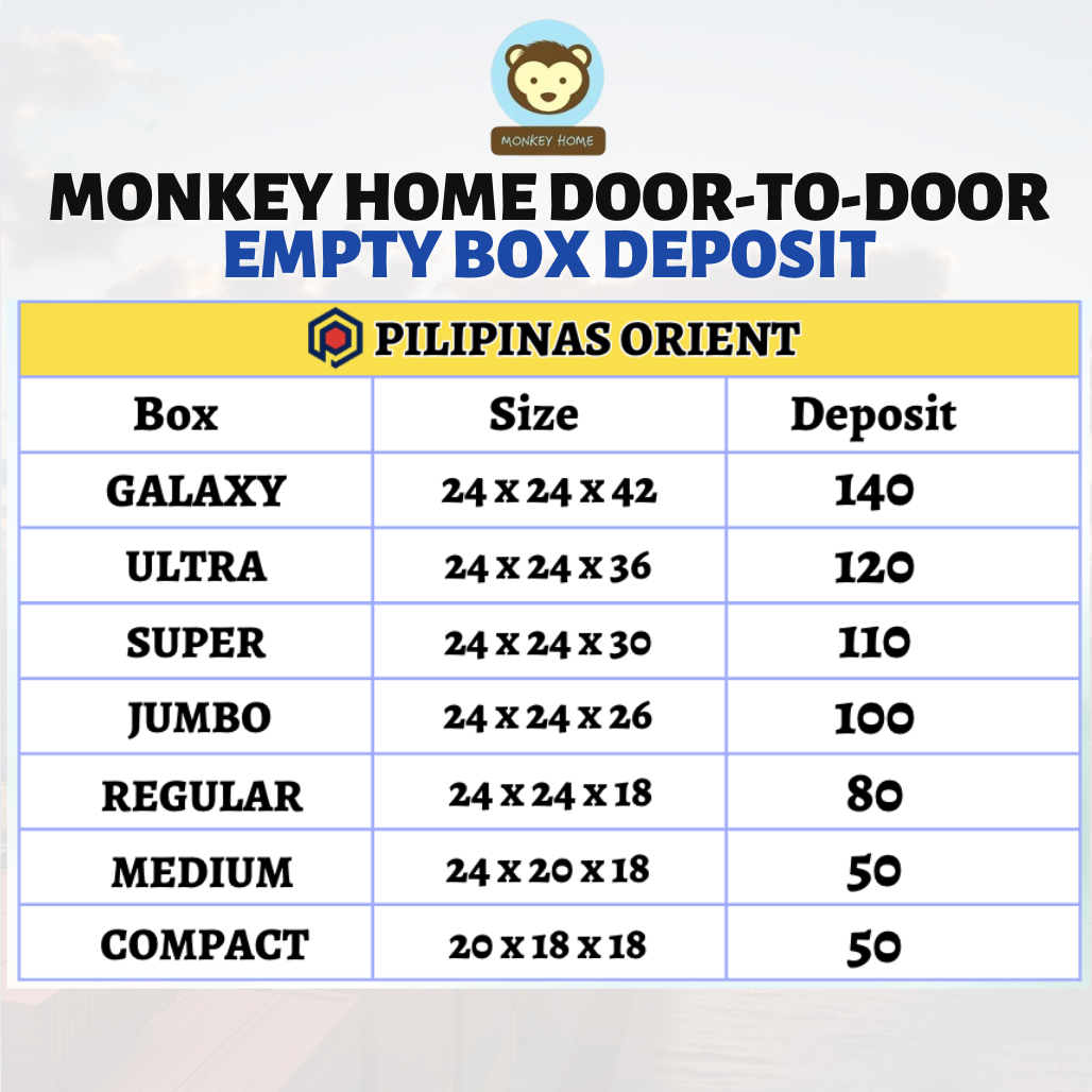 Pilipinas Orient - Empty Box