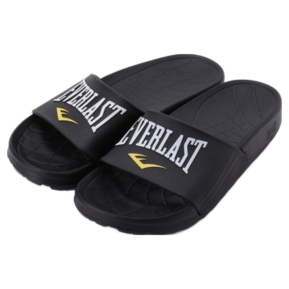 【EVERLAST】中性防水拖鞋｜輕量防滑 舒適好穿-黑色4025220220