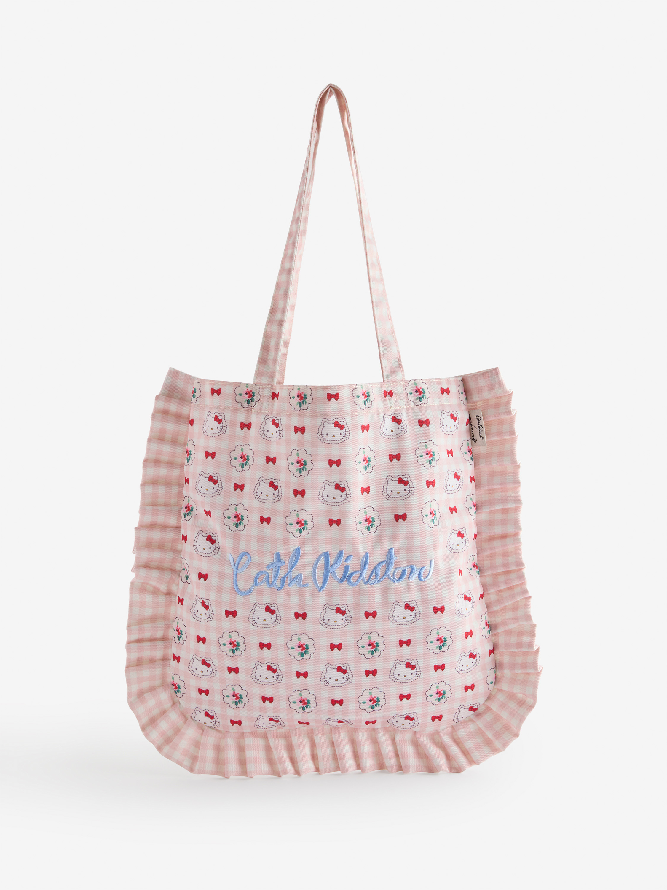 Cath Kidston × Hello Kitty 荷葉邊托特包 (Hello Kitty Provence Pink)