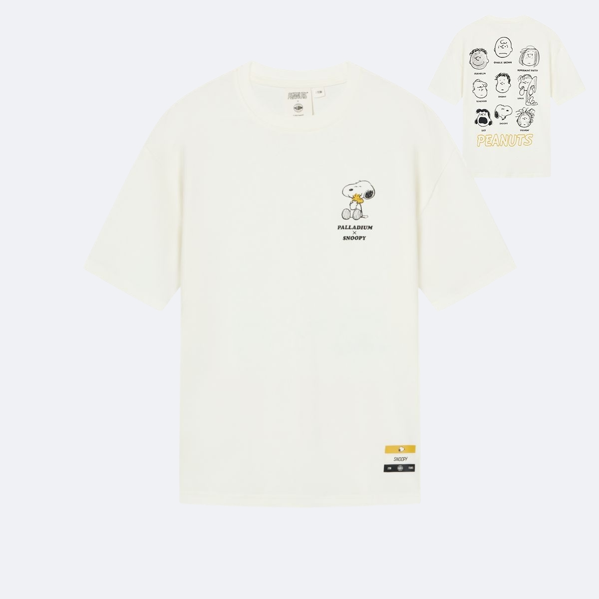 PALLADIUM x SNOOPY 印花圖案寬鬆全棉短袖T裇