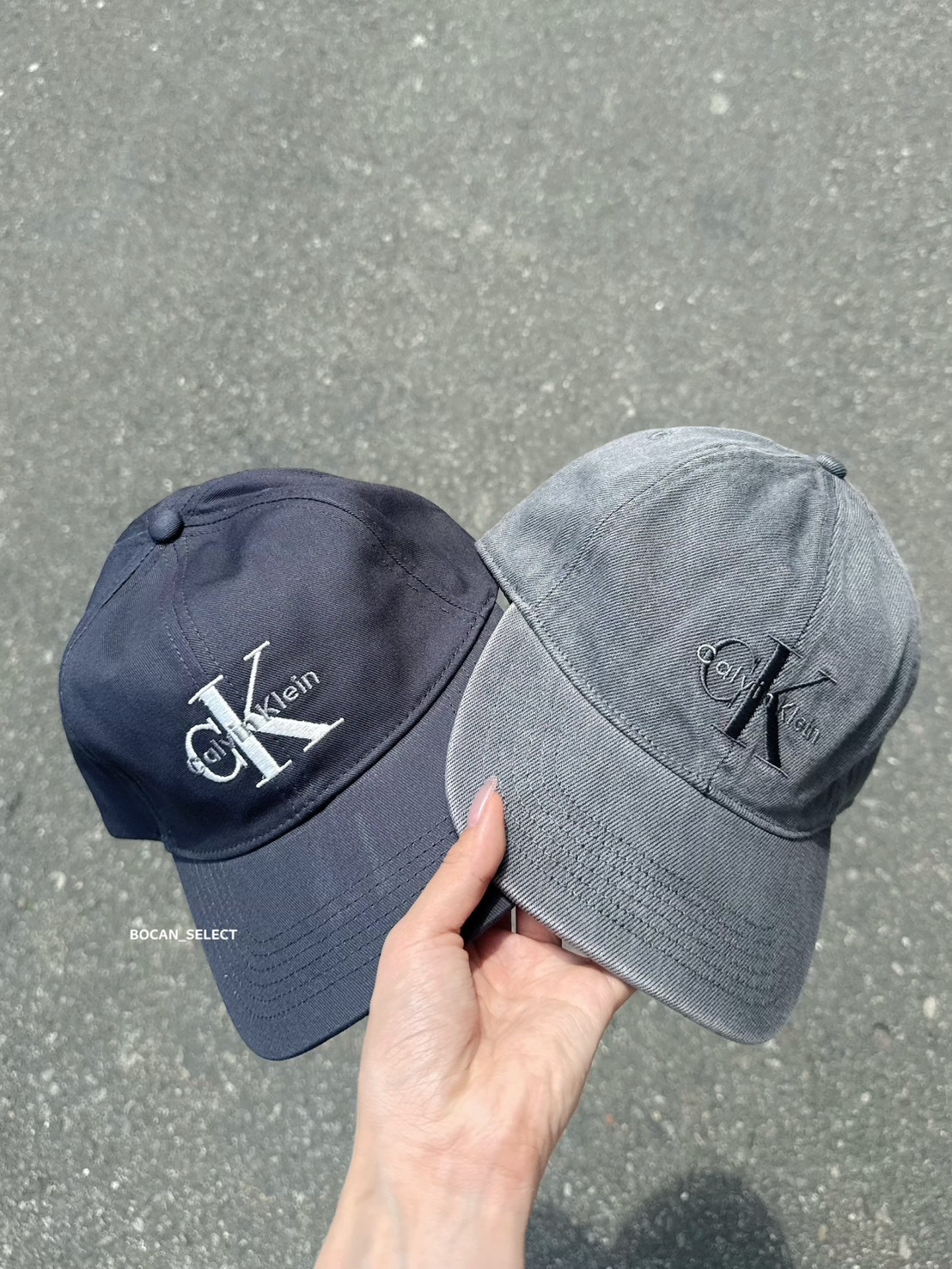 CALVIN KLEIN 經典復古刺繡牛仔 棒球帽  男女同款