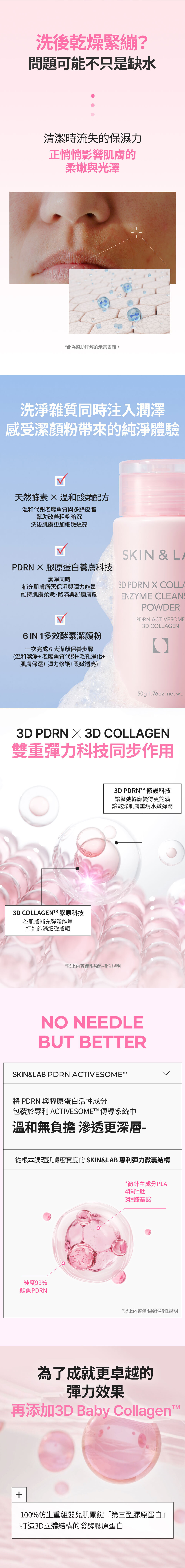 [3D PDRN X 膠原蛋白] 酵素潔顏粉50g_02