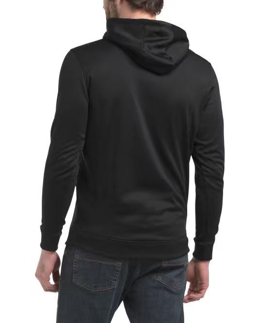 【預購】UNDER ARMOUR H060224 運動連帽上衣（黑色）