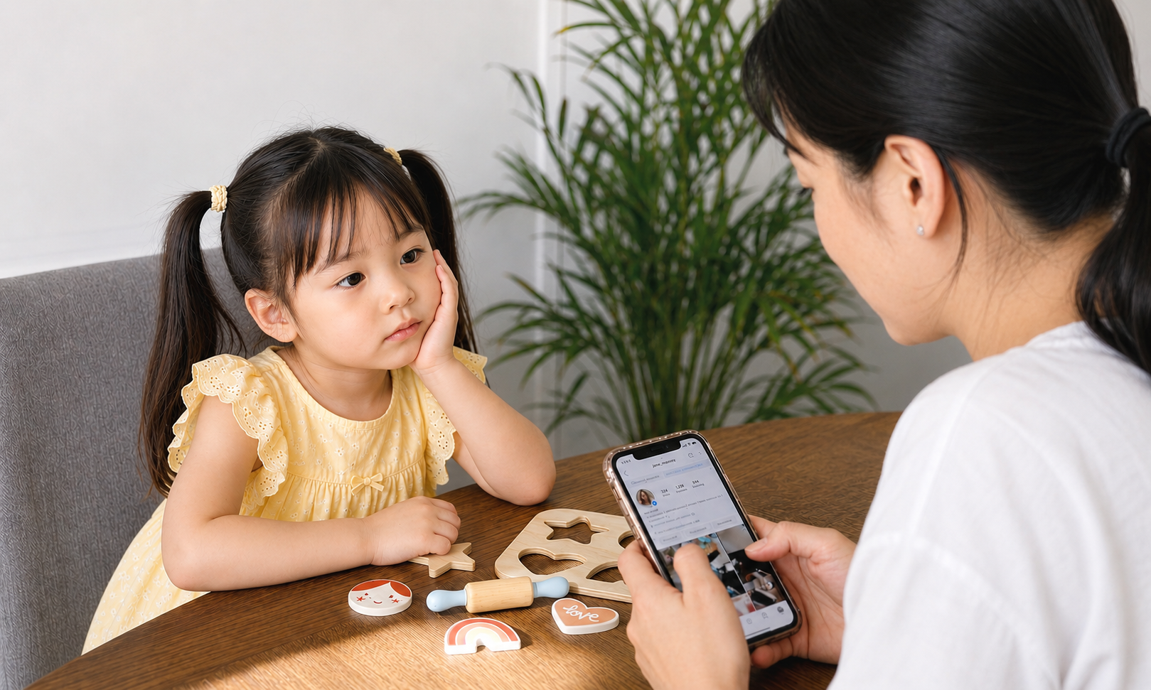 孩子玩他的,我滑我的手機,這算哪門子陪伴?