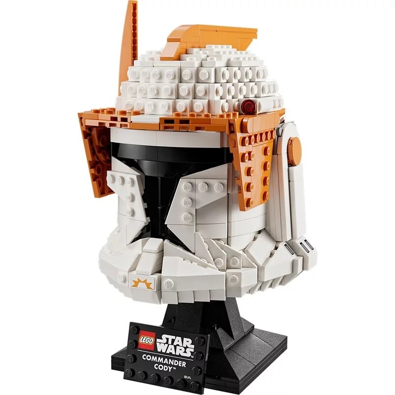 【玩具研究中心】LEGO 樂高 星際大戰 複製人指揮官柯迪頭盔 75350