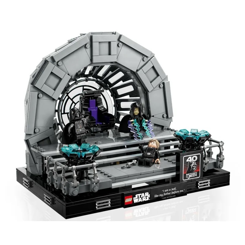 【玩具研究中心】LEGO 樂高 星際大戰 皇帝的王座室 場景組 75352