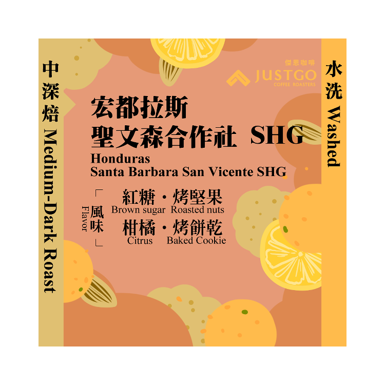 [中深焙] 宏都拉斯 聖文森合作社 SHG [水洗]