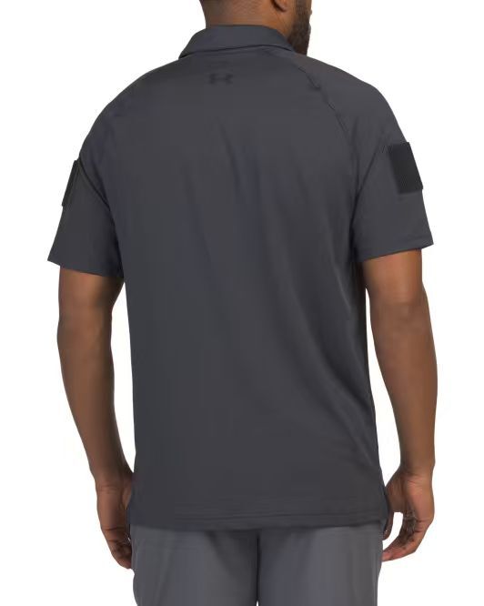 【預購】UNDER ARMOUR H060228 翻領運動 Polo 衫（深灰色）