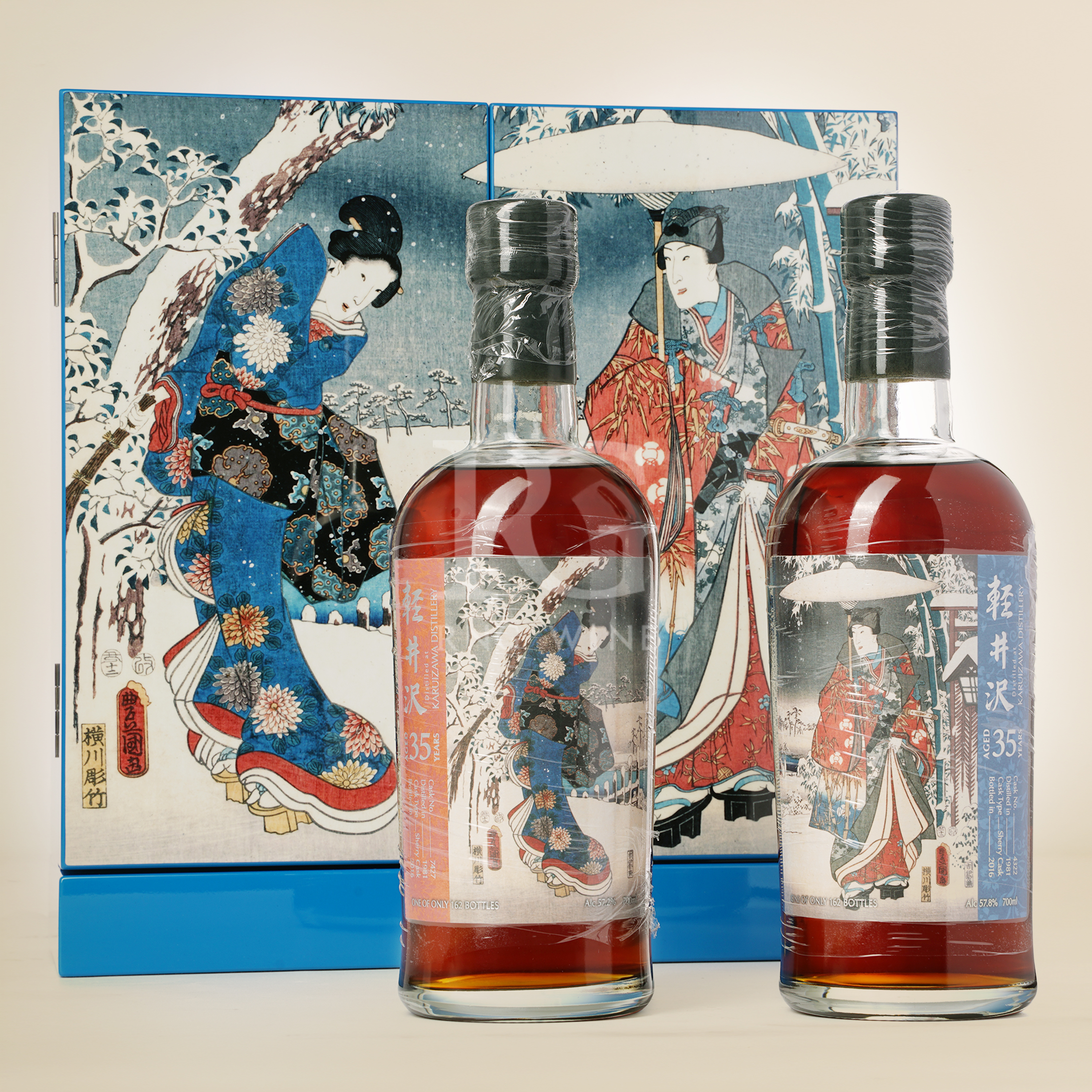 Karuizawa Snow Scenes 35 Year Old Single Cask Malt Whisky Set