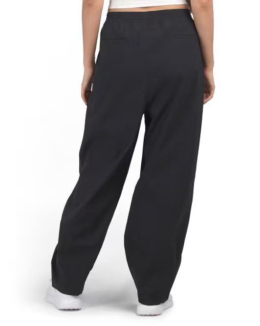 【預購】UNDER ARMOUR H060229 女裝防風壓褶長褲（黑色）