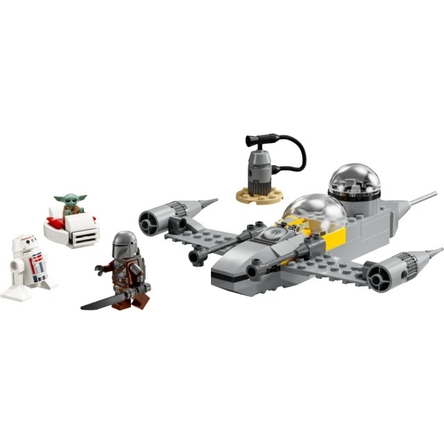 【玩具研究中心】LEGO 樂高 星際大戰 老曼和古古的 N-1 星際戰機 75410