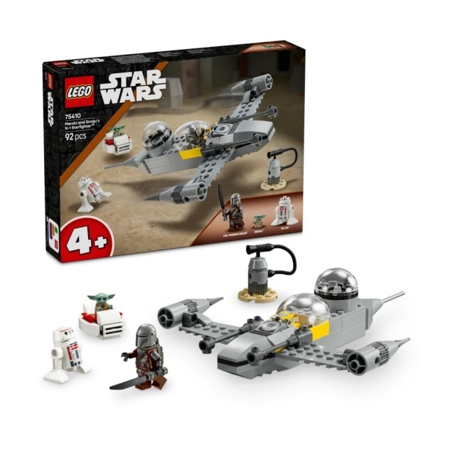 【玩具研究中心】LEGO 樂高 星際大戰 老曼和古古的 N-1 星際戰機 75410