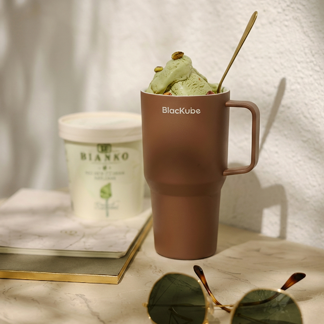 BLACKUBE 午後茶飲使用情境