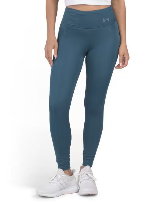 【預購】UNDER ARMOUR H060230 女裝運動緊身九分褲（藍色）